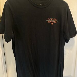 Black 'World Tour' Graphic Tee